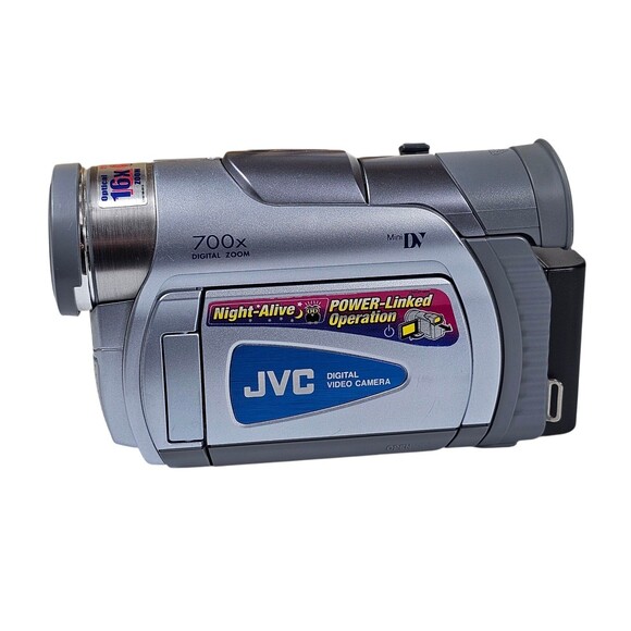 JVC MiniDV Digital Video Camera 700x Digital Zoom 16x Optical NightAlive Tested! - Picture 1 of 16